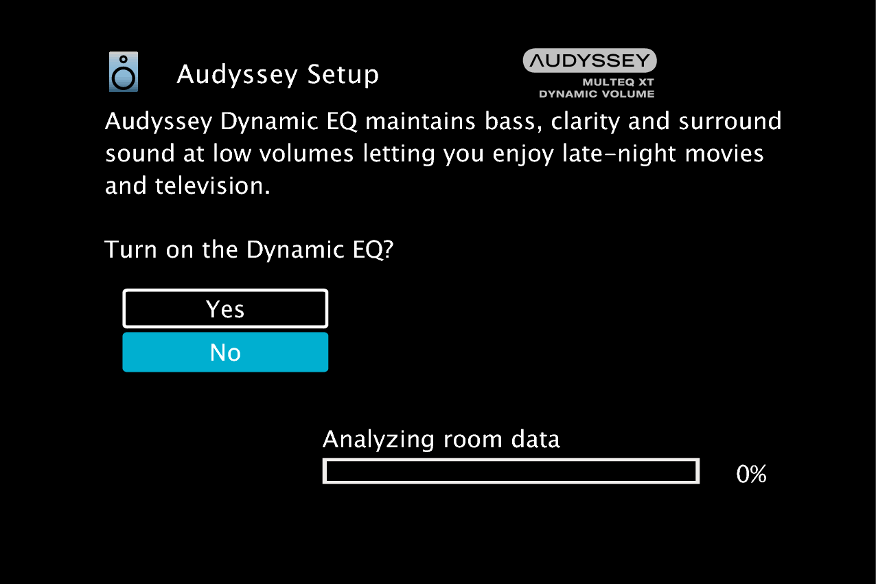 GUI AudysseySetup12a MultEQ XT